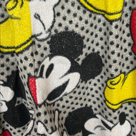 Disney Mickey Mouse Fleece Drawstring Pajama Pants Women’s Small - Picture 8 of 11